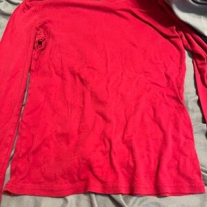 Red long sleeve